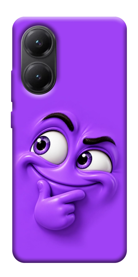 Чохол Фіолетовий-хитрун для Xiaomi Poco X7 Pro