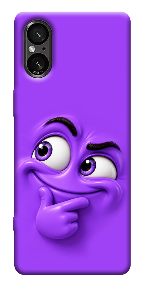 Чохол Фіолетовий-хитрун для Sony Xperia 5 V