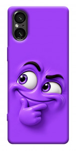 Чохол Фіолетовий-хитрун для Sony Xperia 5 V