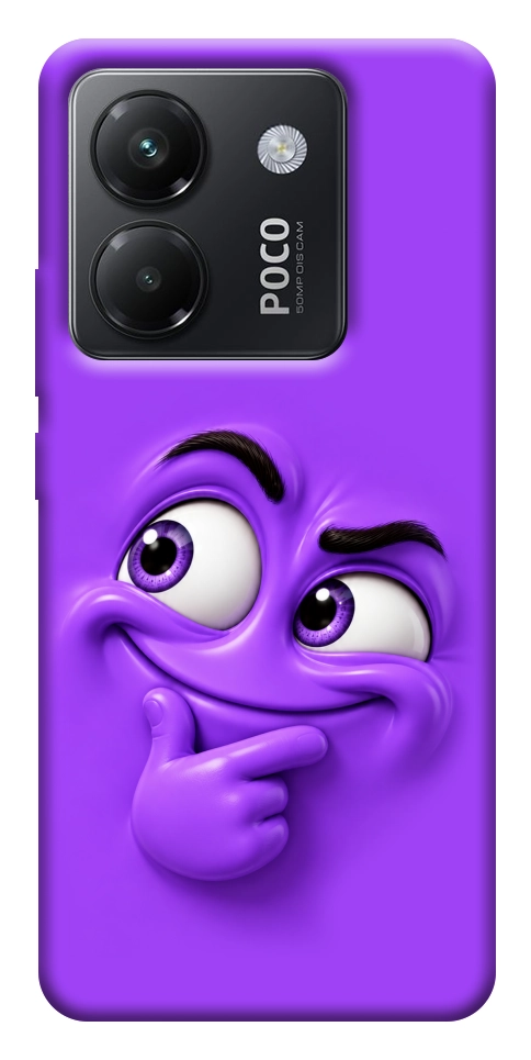 Чохол Фіолетовий-хитрун для Xiaomi Poco M7 Pro 5G