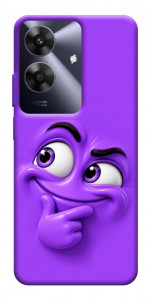 Чехол Фіолетовий-хитрун для Realme Note 60x