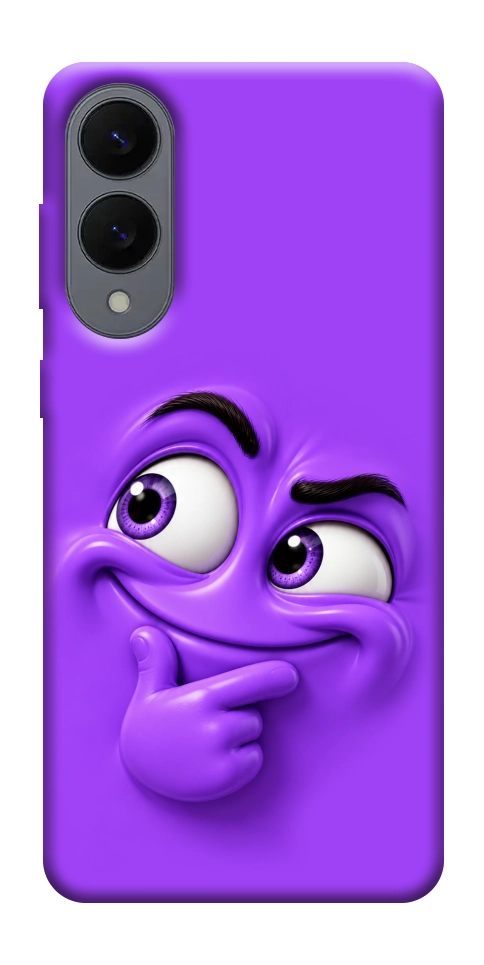 Чохол Фіолетовий-хитрун для Galaxy S25 Edge