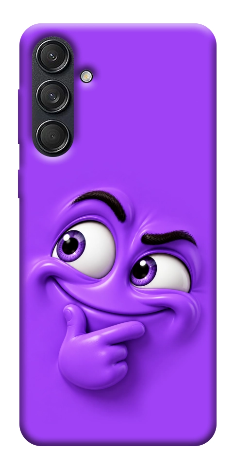 Чохол Фіолетовий-хитрун для Galaxy M55