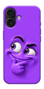 Чехол Фіолетовий-хитрун для iPhone 17