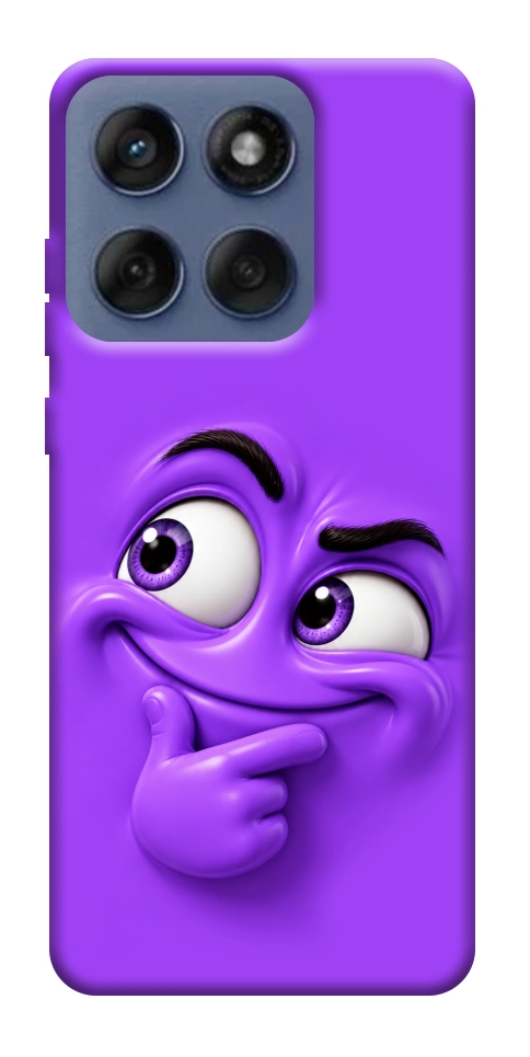 Чехол Фіолетовий-хитрун для Motorola Edge 60 Fusion
