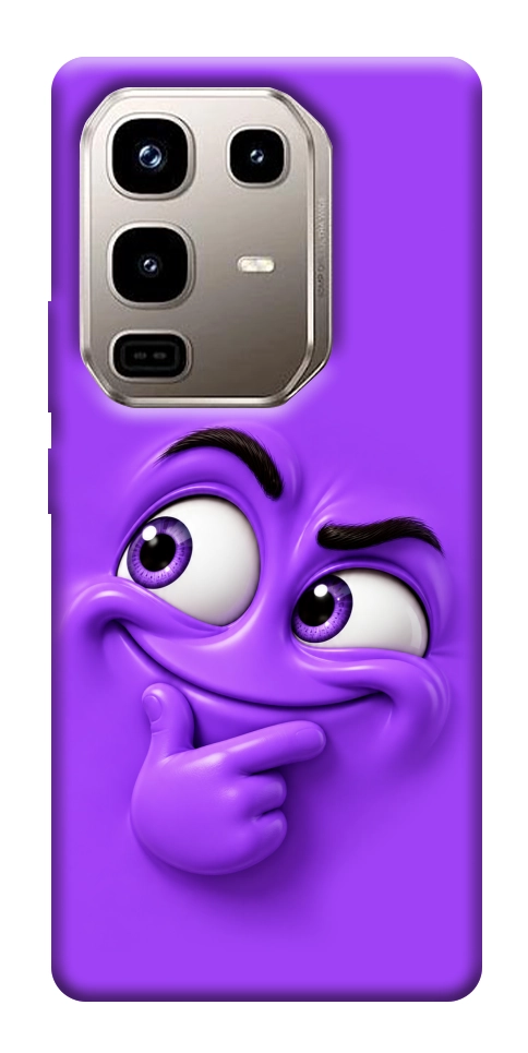 Чохол Фіолетовий-хитрун для Infinix Note 50 Pro 4G