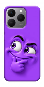 Чехол Фіолетовий-хитрун для Realme 15T