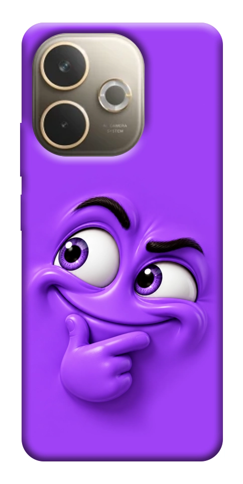 Чохол Фіолетовий-хитрун для Oppo A5 Pro 4G