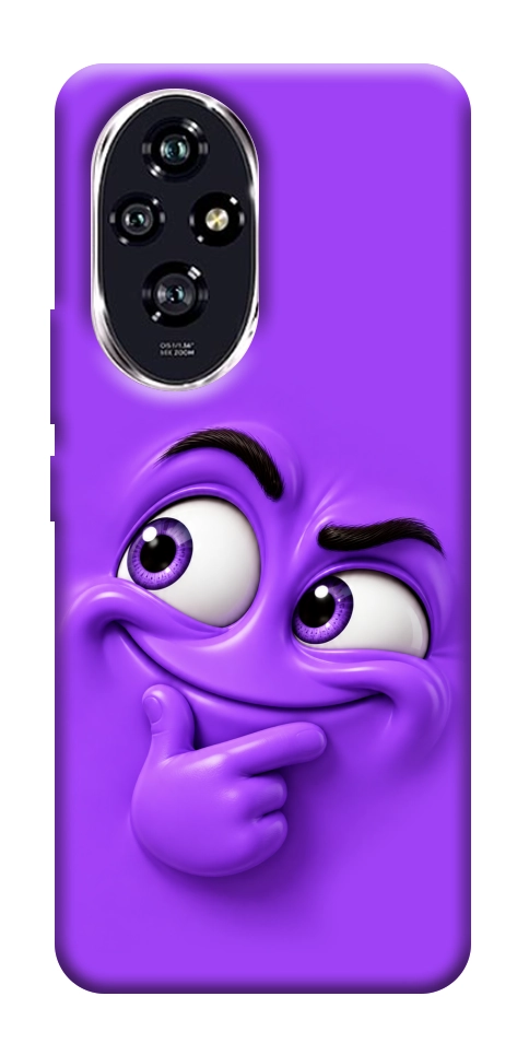 Чохол Фіолетовий-хитрун для Huawei Honor 200