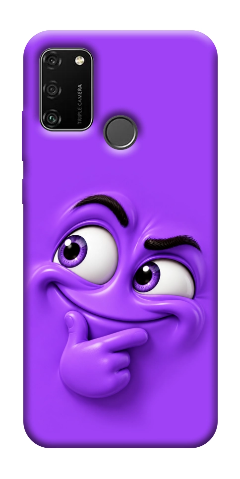 Чохол Фіолетовий-хитрун для Huawei Honor 9A