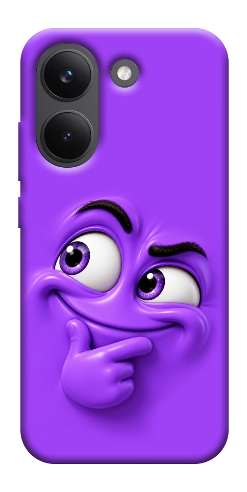 Чохол Фіолетовий-хитрун для Xiaomi Poco X8 Pro