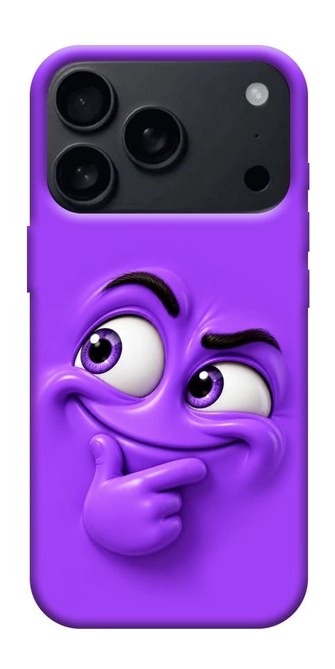 Чехол Фіолетовий-хитрун для iPhone 18 Pro