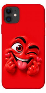 Чехол Червоний-сердцеїд для iPhone 11