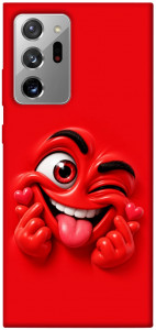 Чехол Червоний-сердцеїд для Galaxy Note 20 Ultra