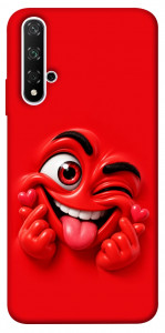 Чехол Червоний-сердцеїд для Huawei Honor 20