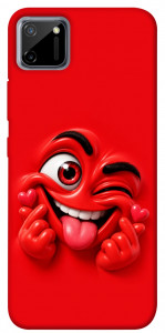 Чехол Червоний-сердцеїд для Realme C11