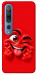 Чохол Червоний-сердцеїд для Xiaomi Mi 10