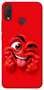 Чехол Червоний-сердцеїд для Huawei Nova 3i