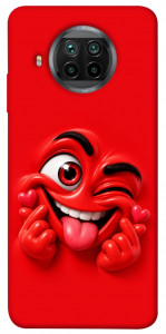 Чохол Червоний-сердцеїд для Xiaomi Mi 10T Lite