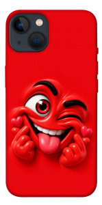 Чехол Червоний-сердцеїд для iPhone 13