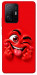 Чехол Червоний-сердцеїд для Xiaomi 11T