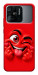 Чехол Червоний-сердцеїд для Xiaomi Redmi 10C