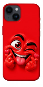 Чехол Червоний-сердцеїд для iPhone 14