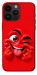 Чехол Червоний-сердцеїд для iPhone 14 Pro Max