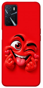 Чехол Червоний-сердцеїд для Oppo A54s