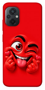 Чехол Червоний-сердцеїд для Xiaomi Poco M5