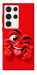 Чохол Червоний-сердцеїд для Galaxy S23 Ultra