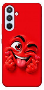 Чехол Червоний-сердцеїд для Galaxy A54 5G