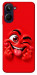 Чехол Червоний-сердцеїд для Realme 10 4G