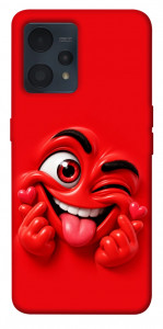 Чехол Червоний-сердцеїд для Realme 9 Pro+