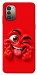 Чехол Червоний-сердцеїд для Nokia G11