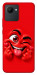 Чохол Червоний-сердцеїд для Realme C30s