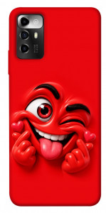 Чехол Червоний-сердцеїд для ZTE Blade V40 Vita