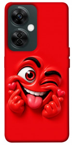Чохол Червоний-сердцеїд для OnePlus Nord CE 3 Lite
