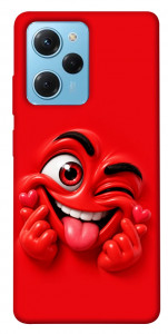 Чехол Червоний-сердцеїд для Xiaomi Poco X5 Pro 5G