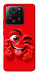 Чохол Червоний-сердцеїд для Xiaomi 13T