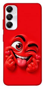 Чехол Червоний-сердцеїд для Galaxy A05s