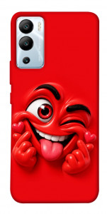 Чехол Червоний-сердцеїд для Infinix Hot 12i