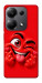 Чехол Червоний-сердцеїд для Xiaomi Redmi Note 13 Pro 5G