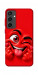 Чохол Червоний-сердцеїд для Galaxy S24 FE