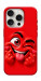 Чохол Червоний-сердцеїд для iPhone 16 Pro Max