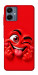Чохол Червоний-сердцеїд для Galaxy A06