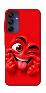 Чохол Червоний-сердцеїд для Samsung Galaxy A16 4G