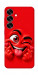Чехол Червоний-сердцеїд для Galaxy S25