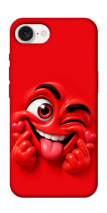 Чехол Червоний-сердцеїд для iPhone 16e