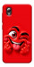 Чехол Червоний-сердцеїд для ZTE Blade A3 (2019)